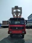 BZC400CHW Truck Mounted Water Well Drilling Rig 400m Drilling Depth SINOTRUK Chassis