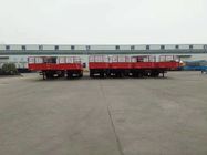 Sinotruk 3 Axles 40 Tons Heavy Duty Semi Truck With 10 Leaf Spring Suspension