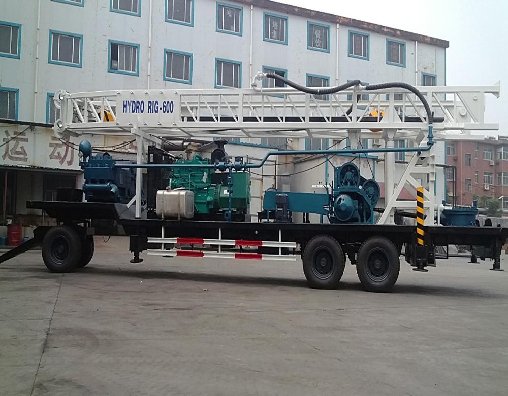 24 T 380Volt BZT600 Water Well Drilling Equipment / Rotary Drilling Rig